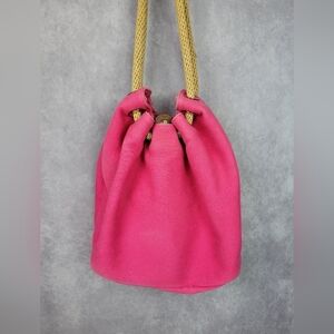 Michael Kors hot pink Canvas Large Women's Tote bag.